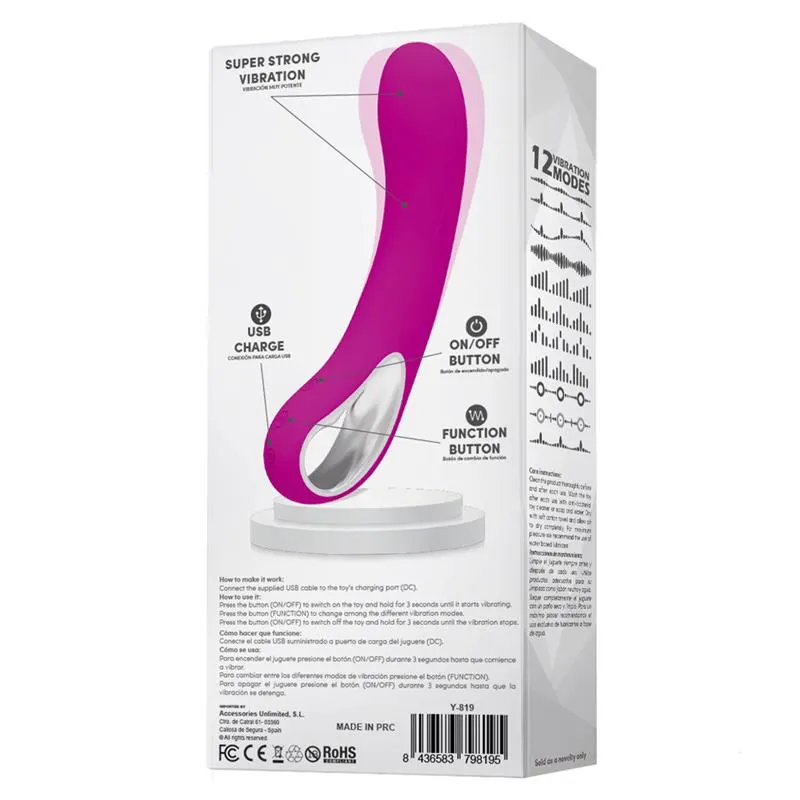 Liam Vibrador USB Silicona · LATETOBED · Vibradores — Foto 3