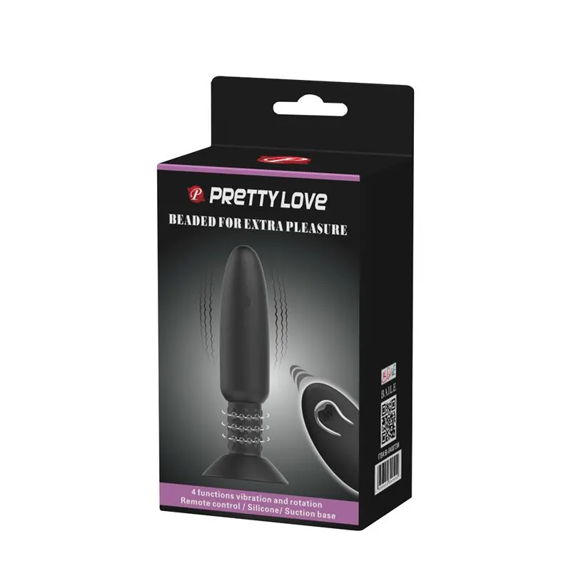 Plug Anal con Vibración y Rotación con Control Remoto USB · PRETTYLOVE · Vibradores — Foto 9