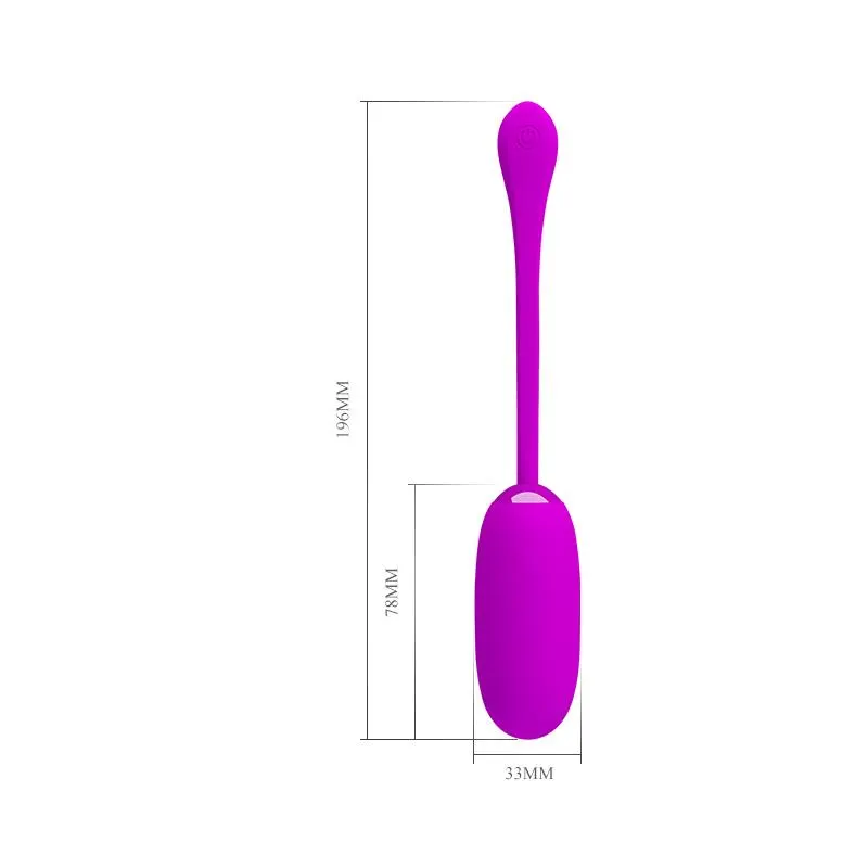 Huevo Vibrador Julius USB Silicona · PRETTYLOVE · Huevos y Balas Vibradoras — Foto 5