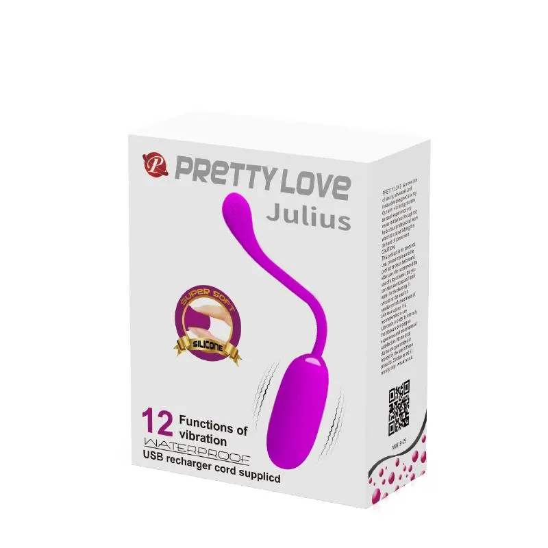 Huevo Vibrador Julius USB Silicona · PRETTYLOVE · Huevos y Balas Vibradoras — Foto 8
