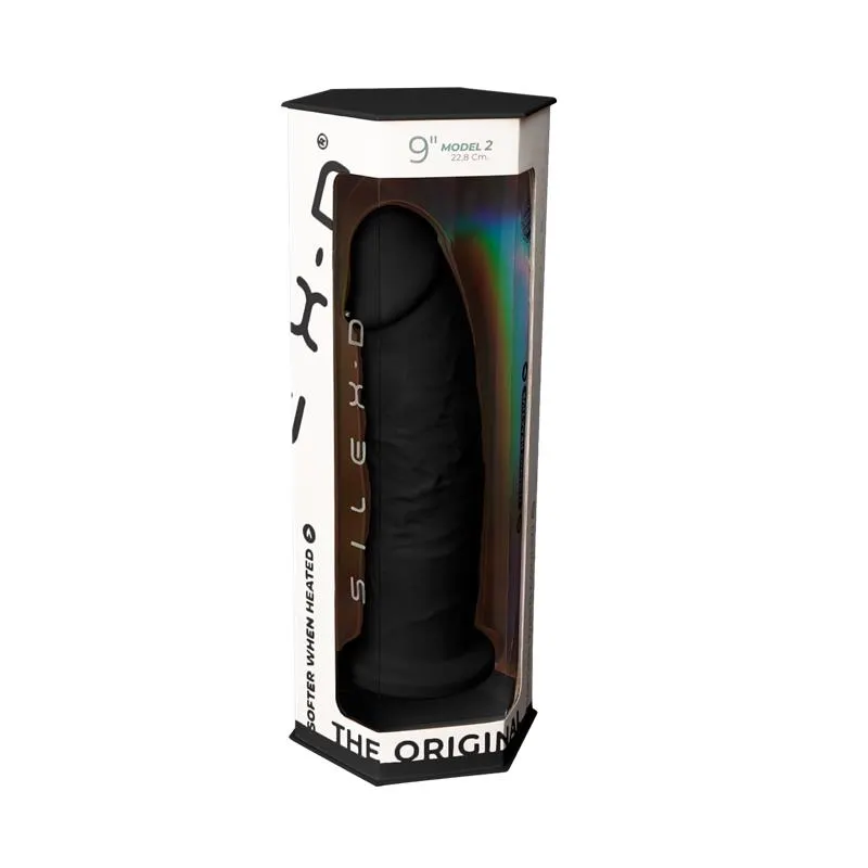 Dildo Dual Density Mod. 2 - 9 Negro · SILEXD · Dildos — photo 6
