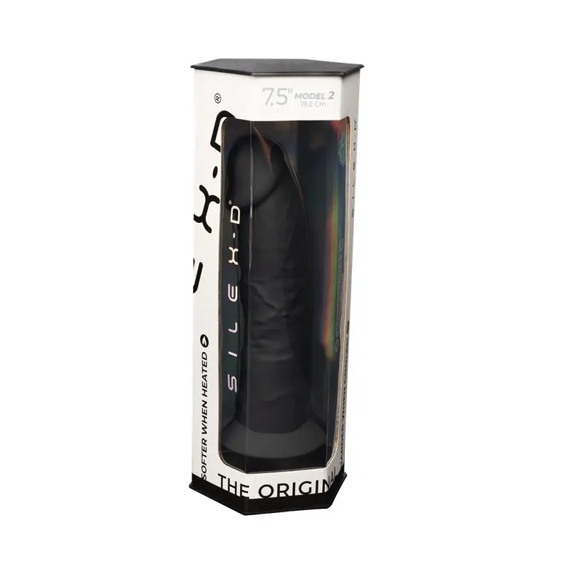 Dildo Dual Density Mod. 2 - 7.5 Negro · SILEXD · Dildos — Foto 5