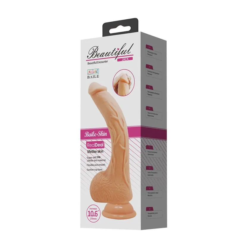 Jack Dildo Realista Flexible 10.6 · BAILE · Dildos — photo 6