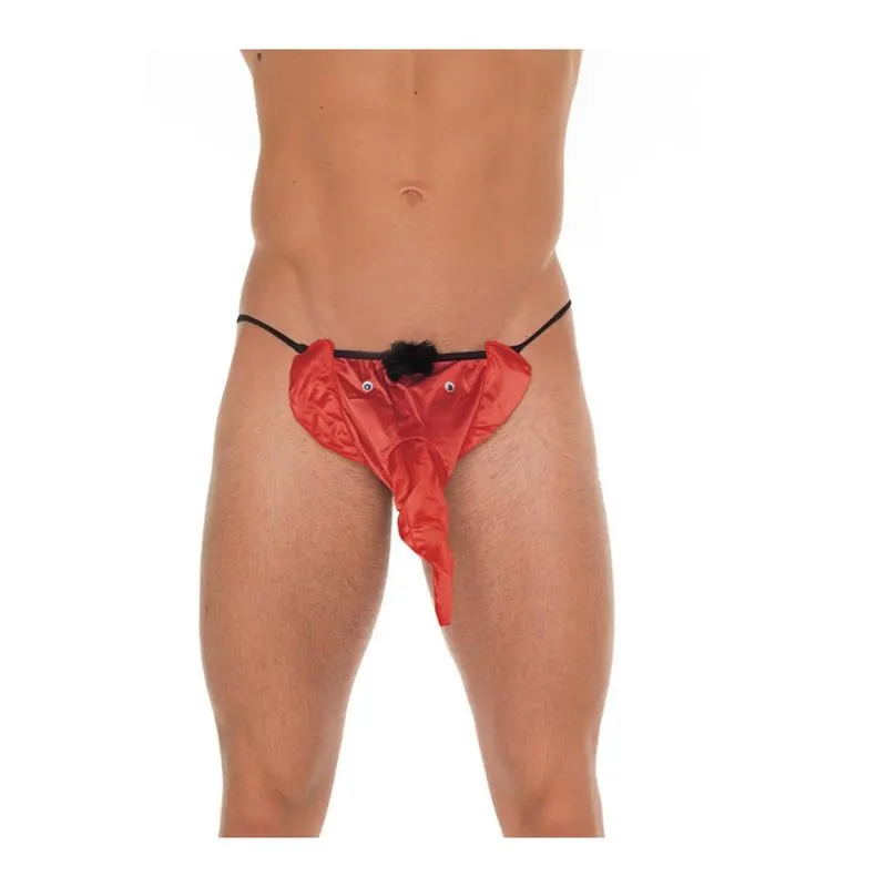 Tanga Elefante Rojo Talla Única · AMORABLE · Tangas y Braguitas