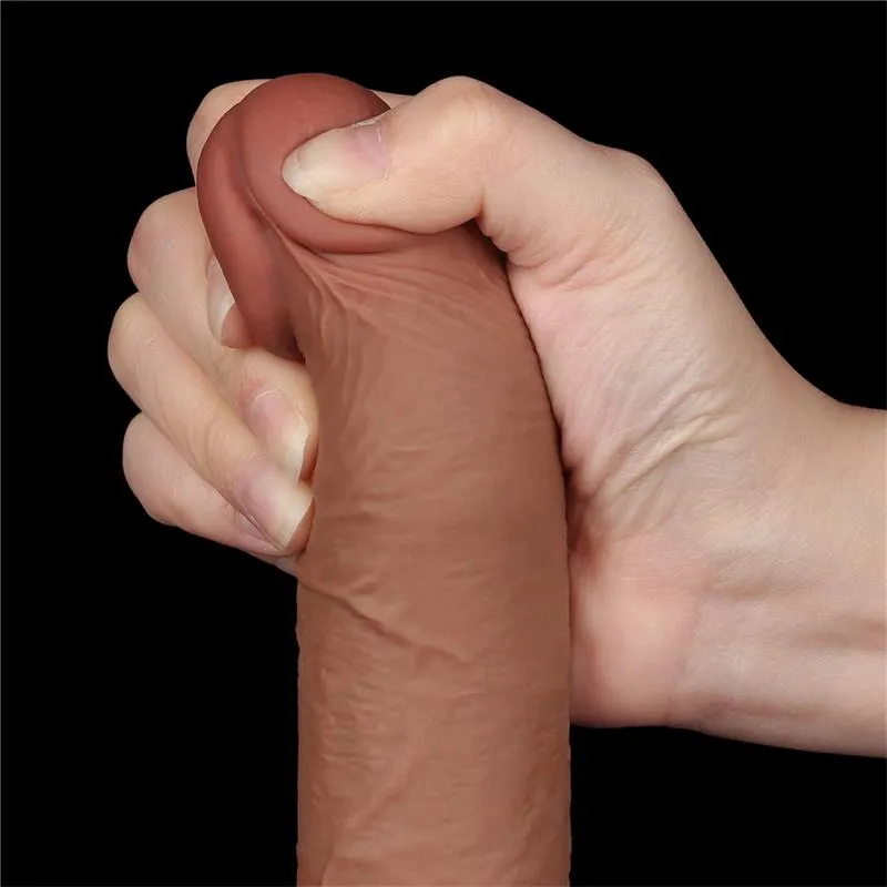 Dildo con Piel Retractil Bronceado · LOVETOY · LOVETOY · Dildos — photo 8