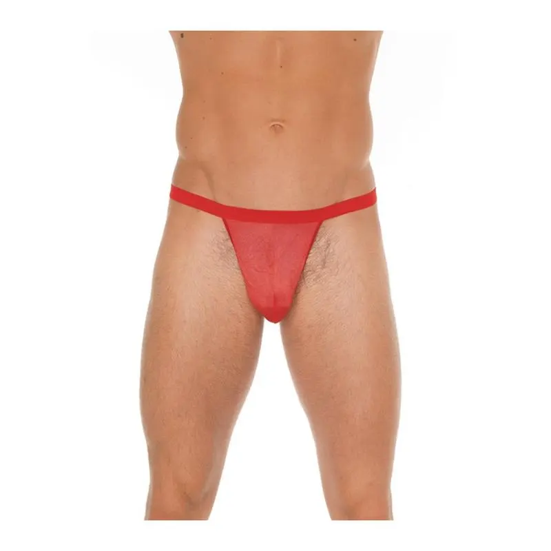 Tanga Rojo Talla Única · AMORABLE · Tangas y Braguitas