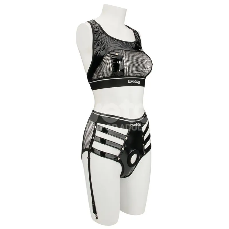 Set de 2 Piezas Rebellion Reign Iconic Harness · XS/S · LOVETOY · Conjuntos y Bodies — Foto 3