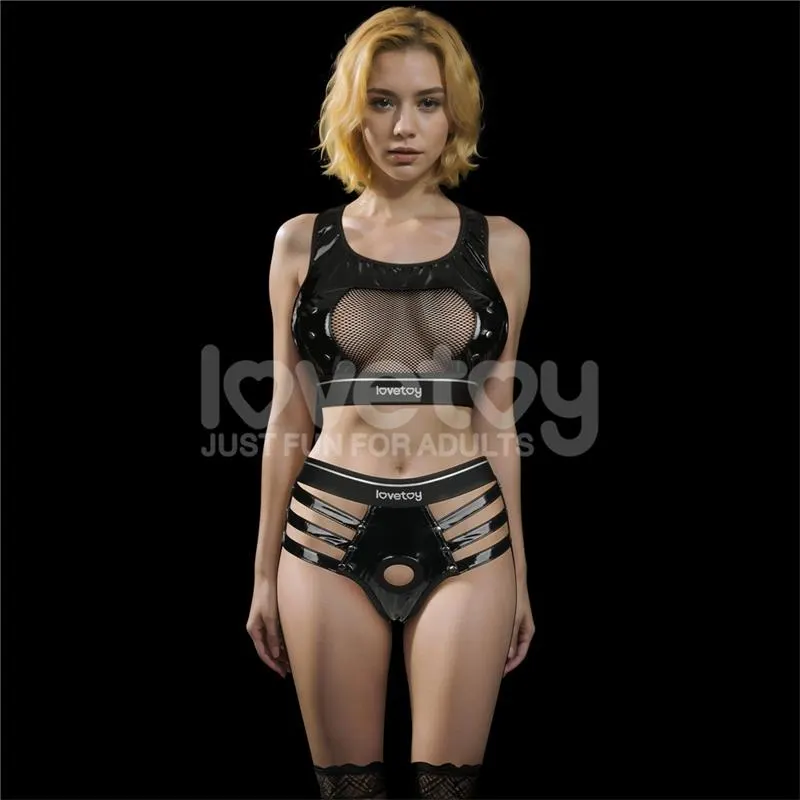 Set de 2 Piezas Rebellion Reign Iconic Harness · XS/S · LOVETOY · Conjuntos y Bodies