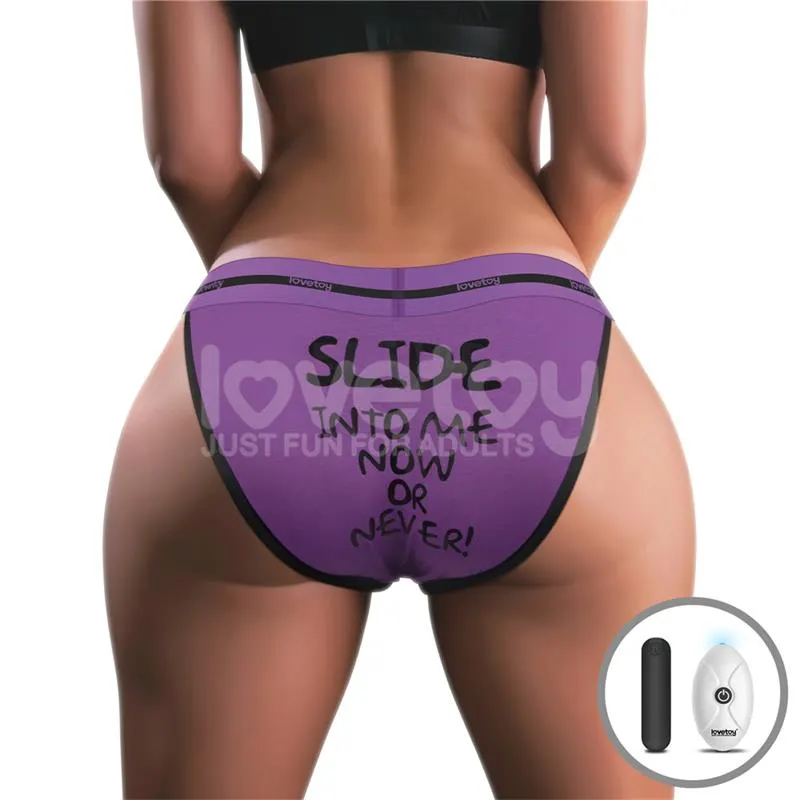 Braguitas con Vibración Printed Panties 34-38 · LOVETOY · LOVETOY · Estimuladores de Clítoris