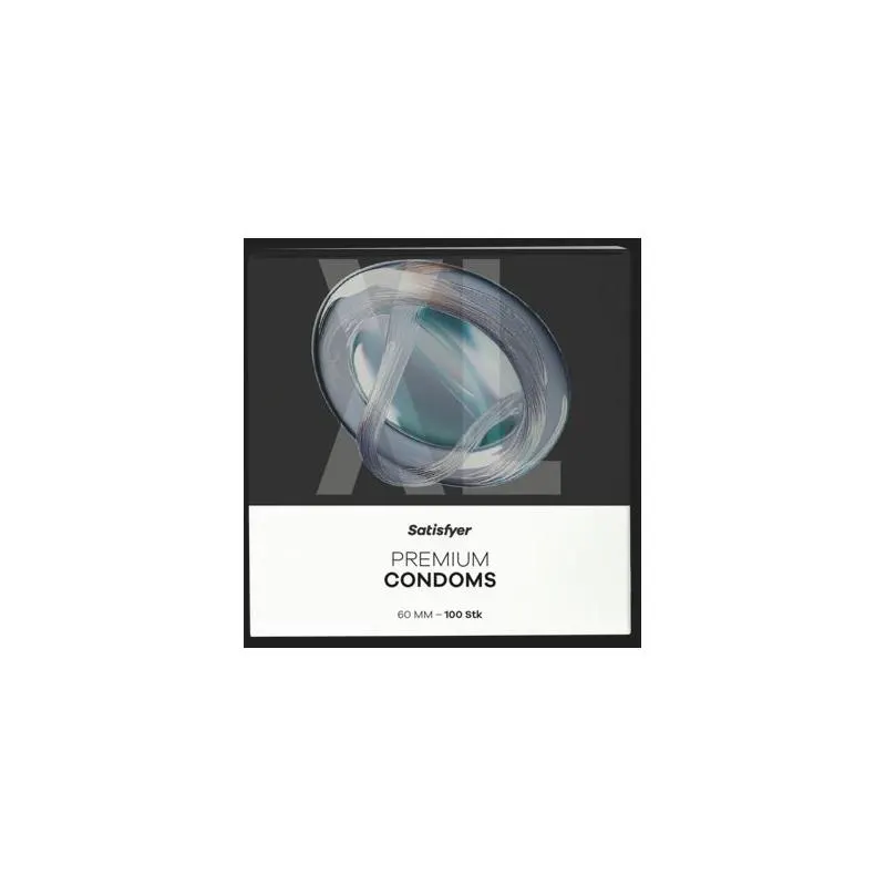 Preservativos Talla 60 100 uds · SATISFYER · Lubricantes