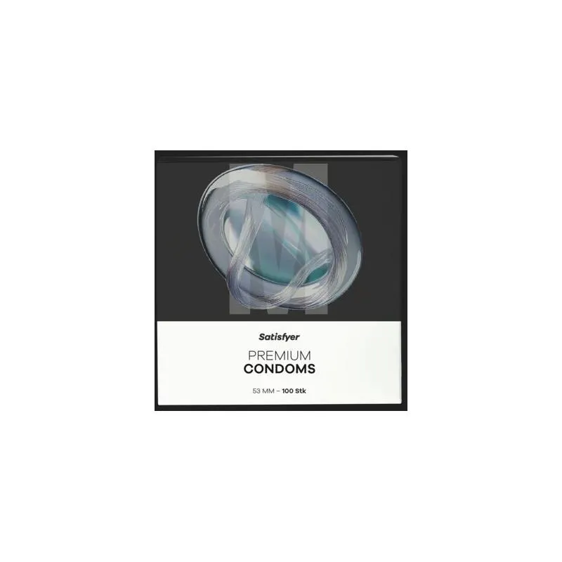 Preservativos Talla 53 100 uds · SATISFYER · Lubricantes