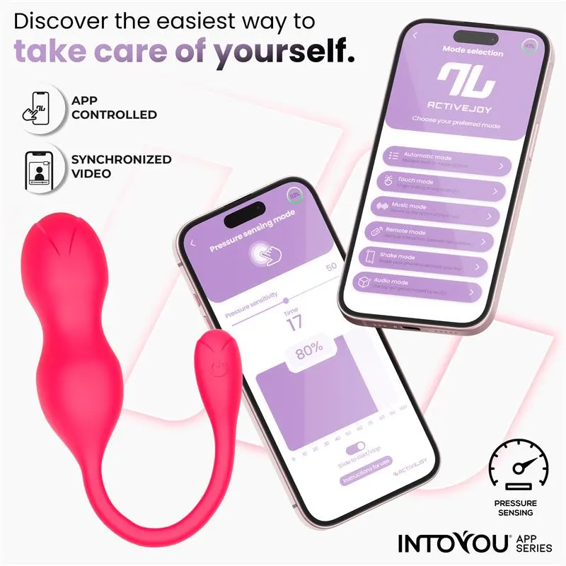 Kyra Entrenador de Suelo Pélvico con Sensor de Presión y App · INTOYOU APP SERIES · Bolas Chinas y Salud Femenina — Foto 7