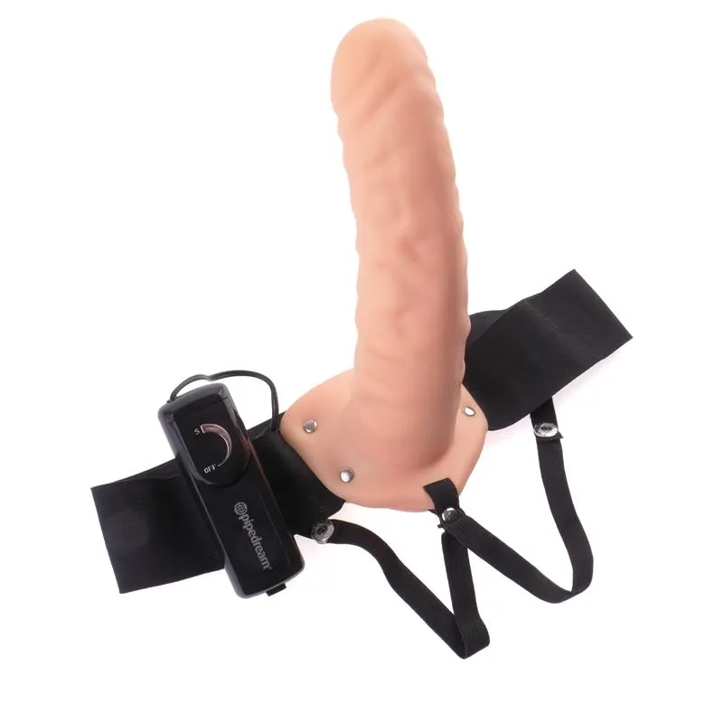 Arnés con Dildo Hueco y Vibración 8 · FETISH FANTASY SERIES · Dildos