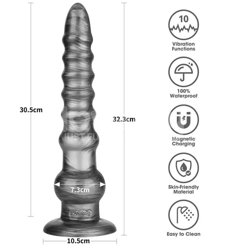 Vibrax Slider Dildo Anal con Vibración King Sized 12.5 · LOVETOY · Anal — Foto 10