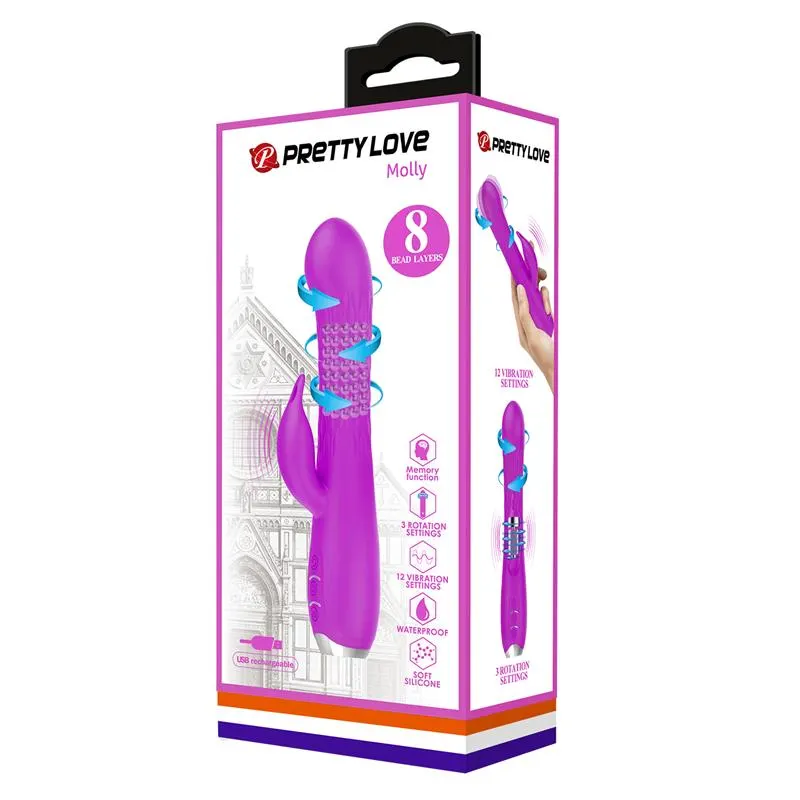 Molly Vibrador con Rotación · PRETTYLOVE · Vibradores — photo 10