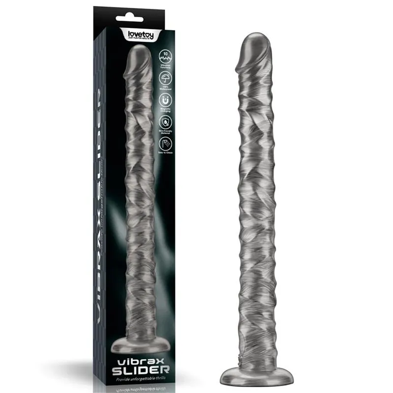 Vibrax Slider DIldo Anal con Vibración King Sized 16 · LOVETOY · Anal