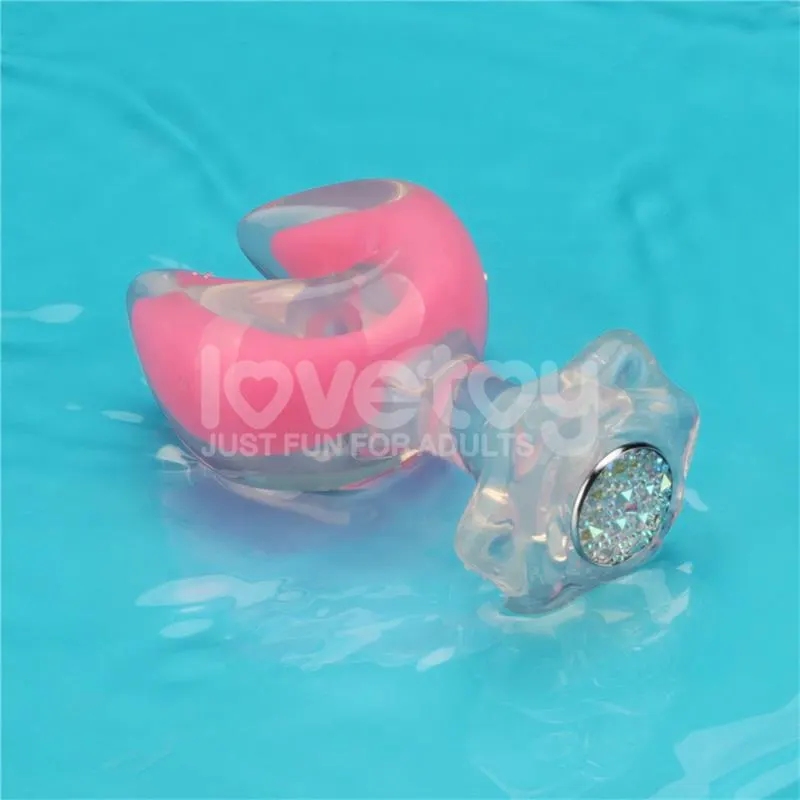 Gemoria Plug Anal Silicona Doble Punta Brilla en la Oscuridad · LOVETOY · Anal — Foto 8