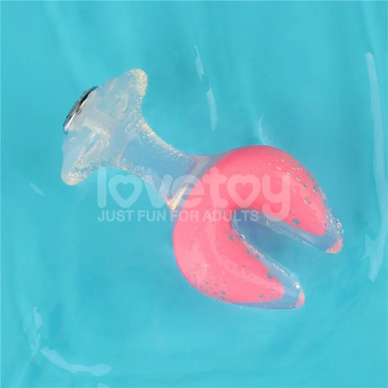 Gemoria Plug Anal Silicona Doble Punta Brilla en la Oscuridad · LOVETOY · Anal — Foto 9