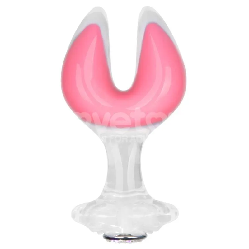 Gemoria Plug Anal Silicona Doble Punta Brilla en la Oscuridad · LOVETOY · Anal