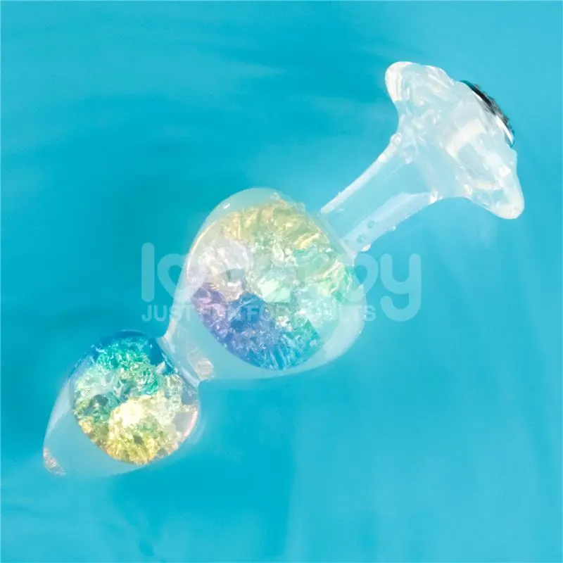 Gemoria Plug Anal de Silicona con Centro de Cristal Multicolor · LOVETOY · Anal — photo 6