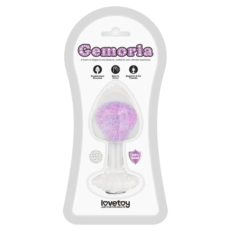 Gemoria Plug Anal de Silicona con Esfera de Cristal · LOVETOY · Anal — photo 9