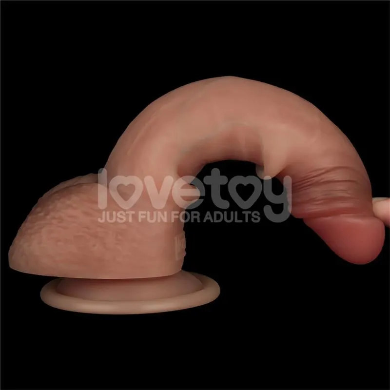 Sliding Pro Dildo Piel Deslizante-Retráctil Dual Layer 7.5 · LOVETOY · Dildos — photo 9