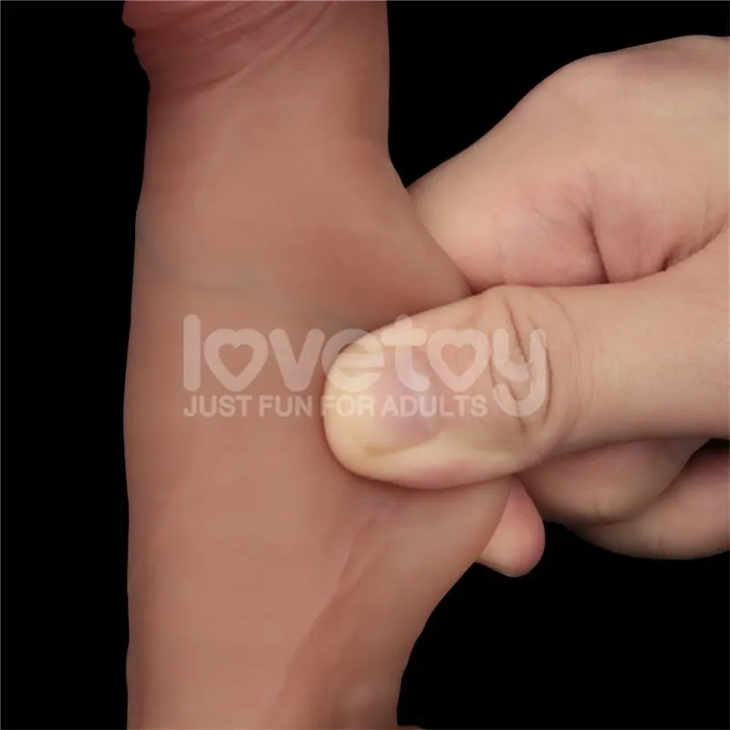 Sliding Pro Dildo Piel Deslizante-Retráctil Dual Layer 7.5 · LOVETOY · Dildos — photo 10