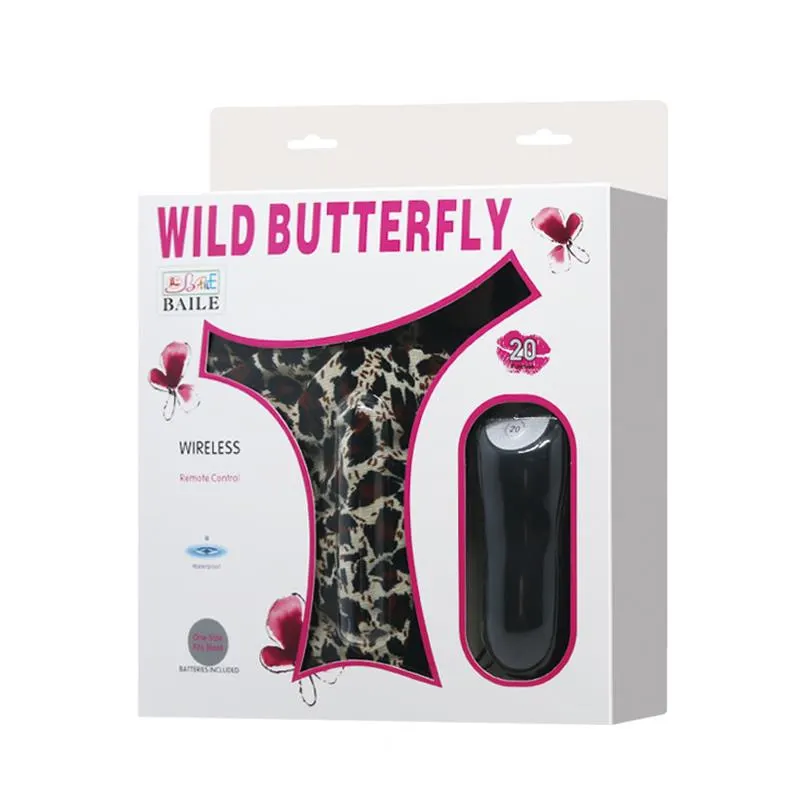 Wild Butterfly Braguita con Bala Vibradora y Control Remoto · BAILE · Huevos y Balas Vibradoras — Foto 8