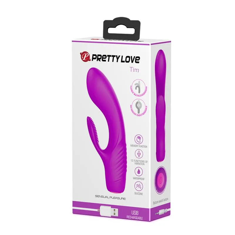 Tim Vibrador Punto-G Flexible · PRETTYLOVE · Vibradores — Foto 10