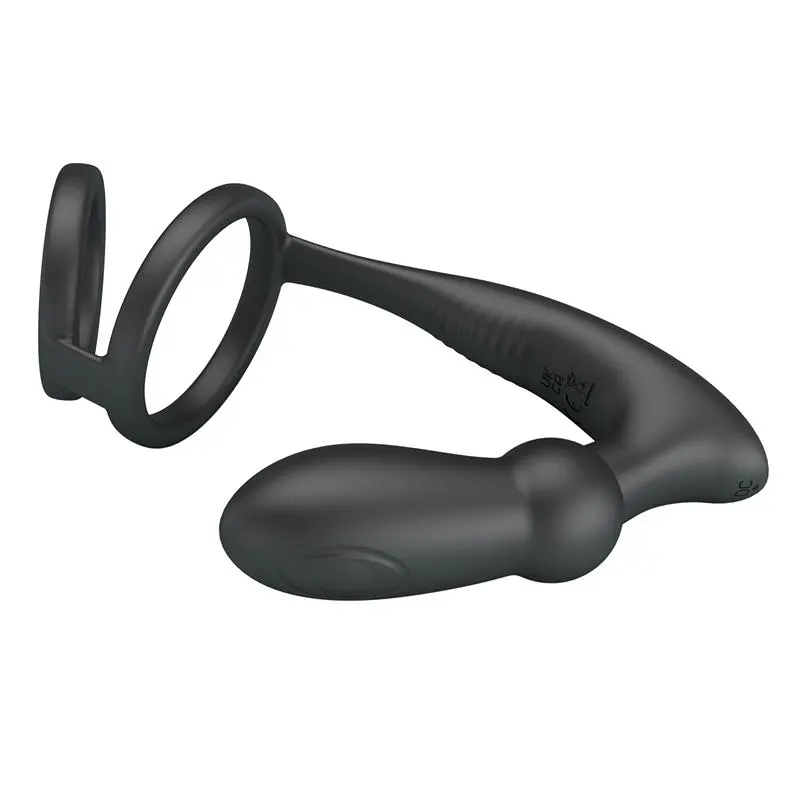 Emoni Anillo Vibrador para el Pene y Plug Anal · PRETTYLOVE · Anal — Foto 4
