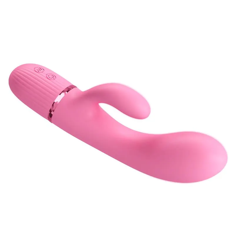 Marski Vibrador con Rabbit Punto G Rosa · PRETTYLOVE · Vibradores — Foto 3