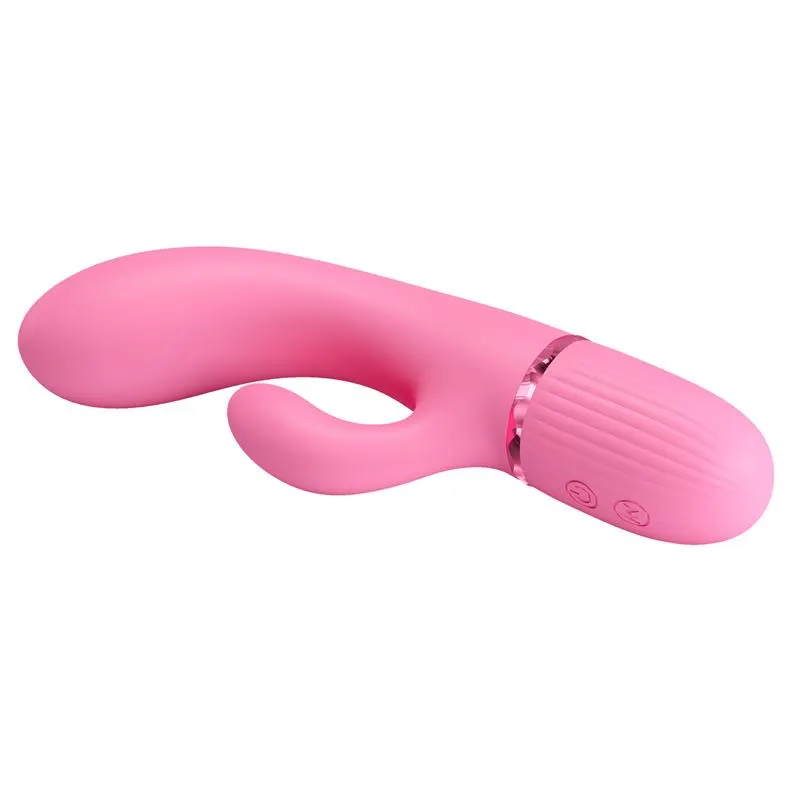 Marski Vibrador con Rabbit Punto G Rosa · PRETTYLOVE · Vibradores — Foto 4