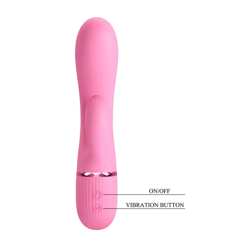 Marski Vibrador con Rabbit Punto G Rosa · PRETTYLOVE · Vibradores — Foto 7