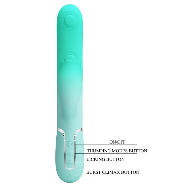 Gigi Vibrador con Thumping y Licking · PRETTYLOVE · Vibradores — Foto 8