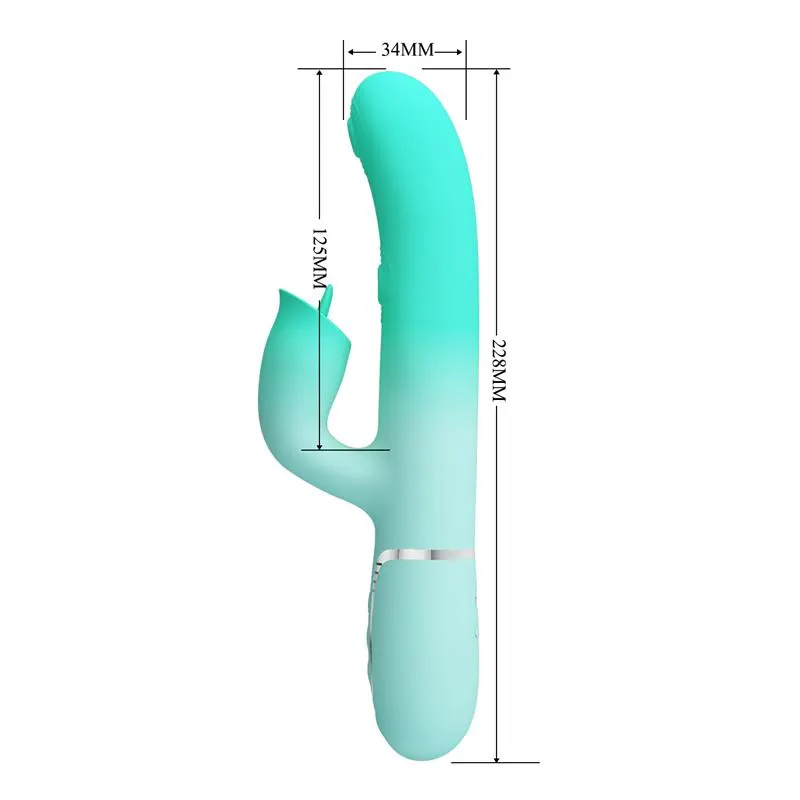 Gigi Vibrador con Thumping y Licking · PRETTYLOVE · Vibradores — Foto 10