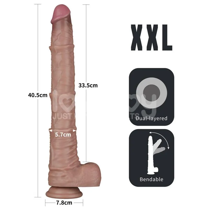 Dildo Dual Layered Articulable XXL 16 · LOVETOY · Dildos — Foto 14