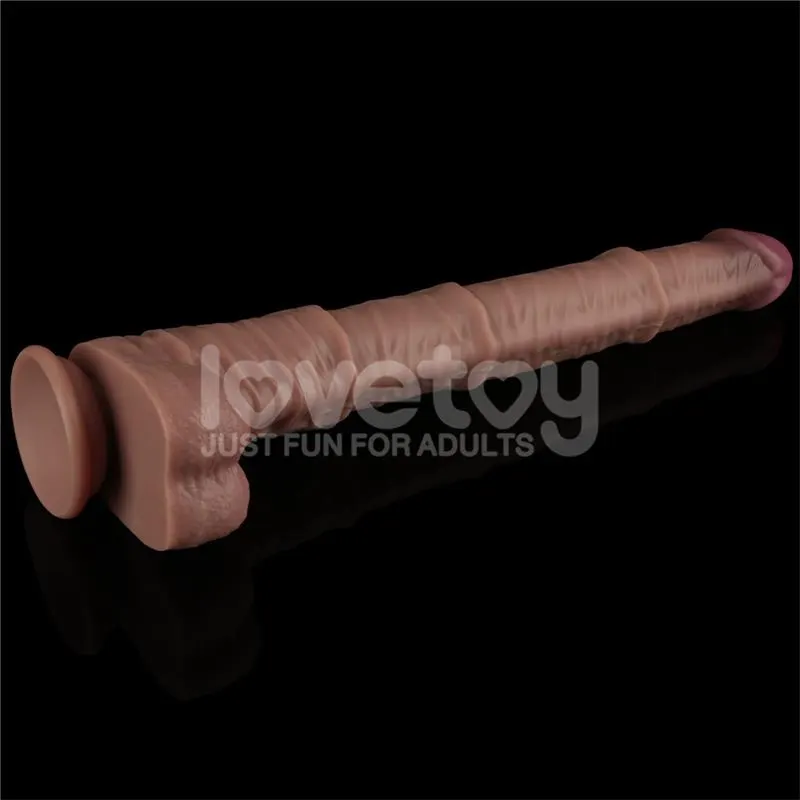 Dildo Dual Layered Articulable XXL 16 · LOVETOY · Dildos — Foto 4