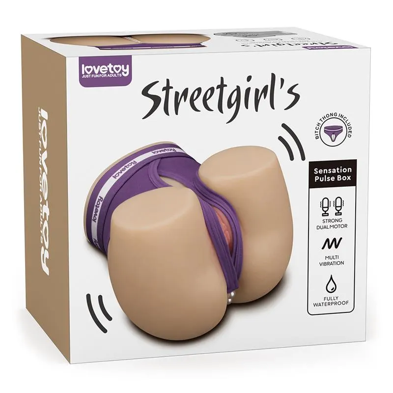 Streetgirls Masturbador Dual con Motor Sensation Pulse · LOVETOY · Masturbadores Él