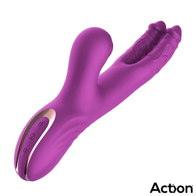 Nico Vibrador con Dildos Alternantes y Bola Percutora 4 Motores · ACTION · Vibradores — photo 5