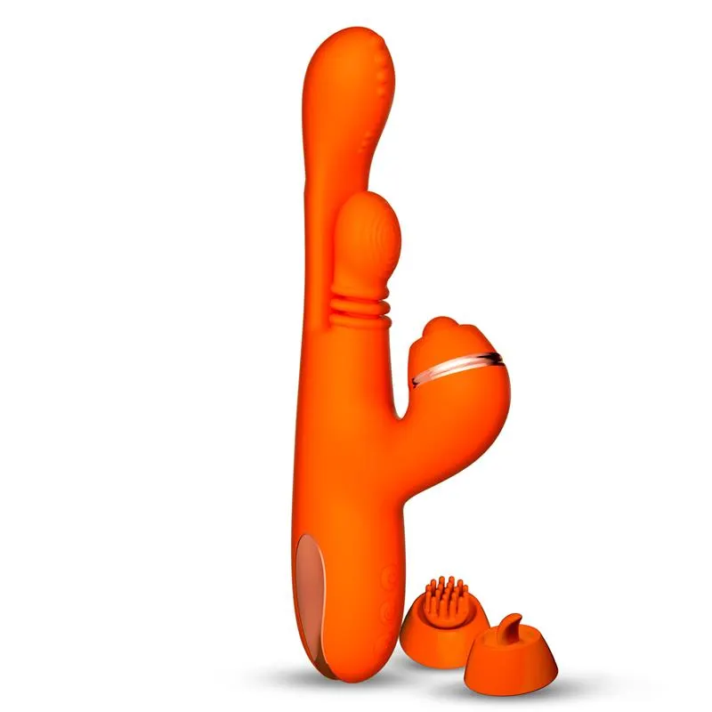 Ethan Vibrador Masaje 360º para el Punto G y Cabezales Intercambiables · INTOYOU · Vibradores — Foto 2