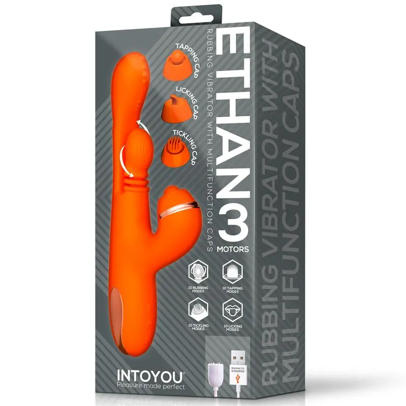 Ethan Vibrador Masaje 360º para el Punto G y Cabezales Intercambiables · INTOYOU · Vibradores — Foto 11
