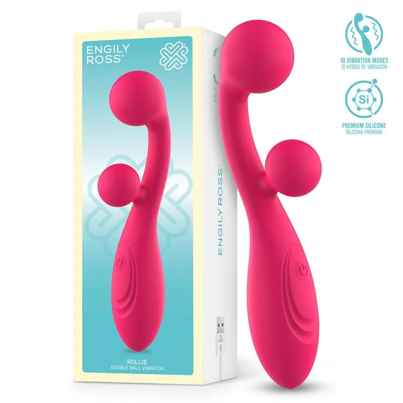 Rollie Vibrador con Doble Bola Estimuladora · ENGILY ROSS · Vibradores