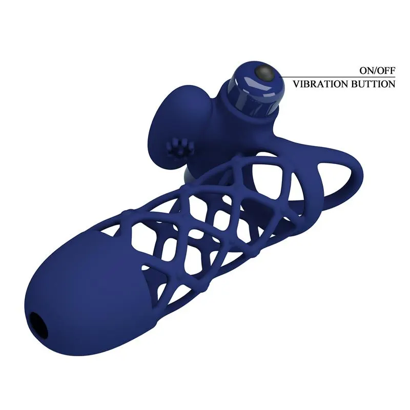 Funda para el Pene con Vibración · PRETTYLOVE · Fundas y Extensiones para el Pene — Foto 4