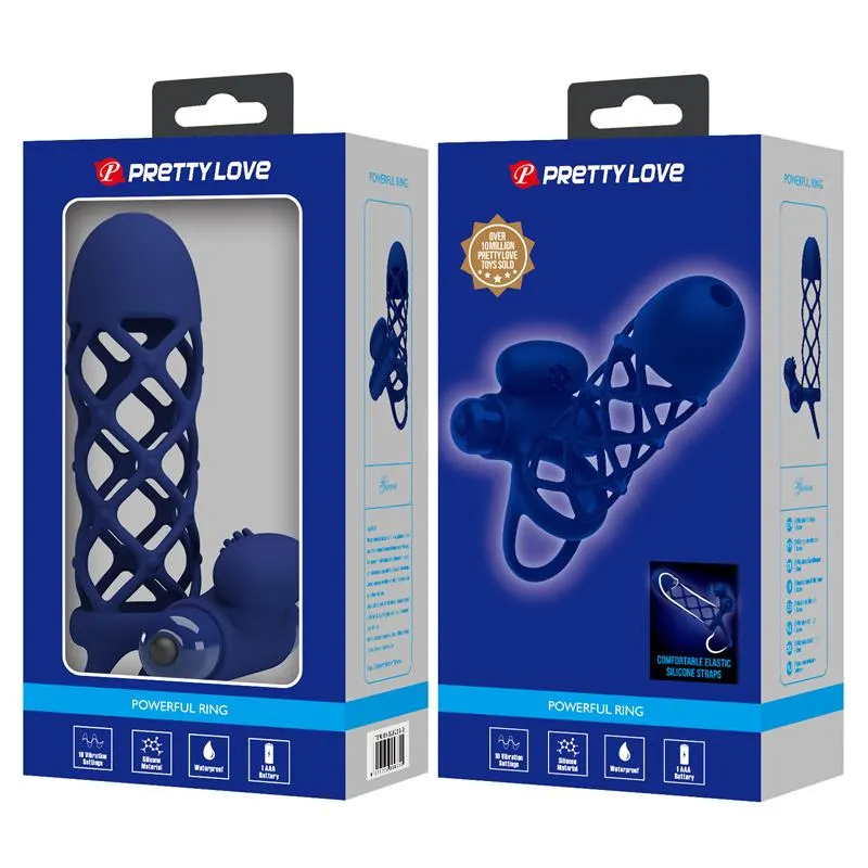 Funda para el Pene con Vibración · PRETTYLOVE · Fundas y Extensiones para el Pene — Foto 7