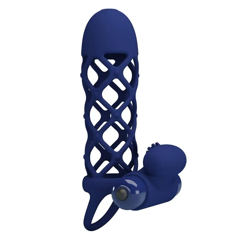 Funda para el Pene con Vibración · PRETTYLOVE · Fundas y Extensiones para el Pene