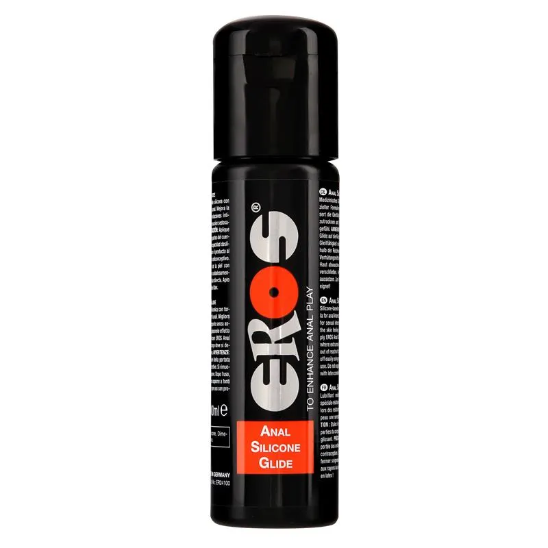 Lubricante Anal Silicona Glide 100 ml · EROS · Lubricantes