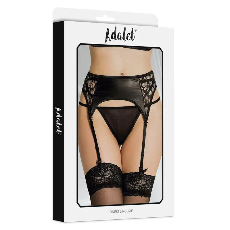 Luva Set de Liguero con Encaje Floral y Tanga · S/M · ADALET LINGERIE · Conjuntos y Bodies — photo 4