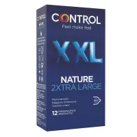Nature XXL 12 uds · CONTROL · Lubricantes