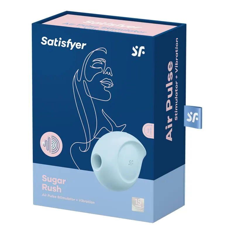 Sugar Rush Succionador de Clítoris y Vibración Azul · SATISFYER · Estimuladores de Clítoris — photo 7