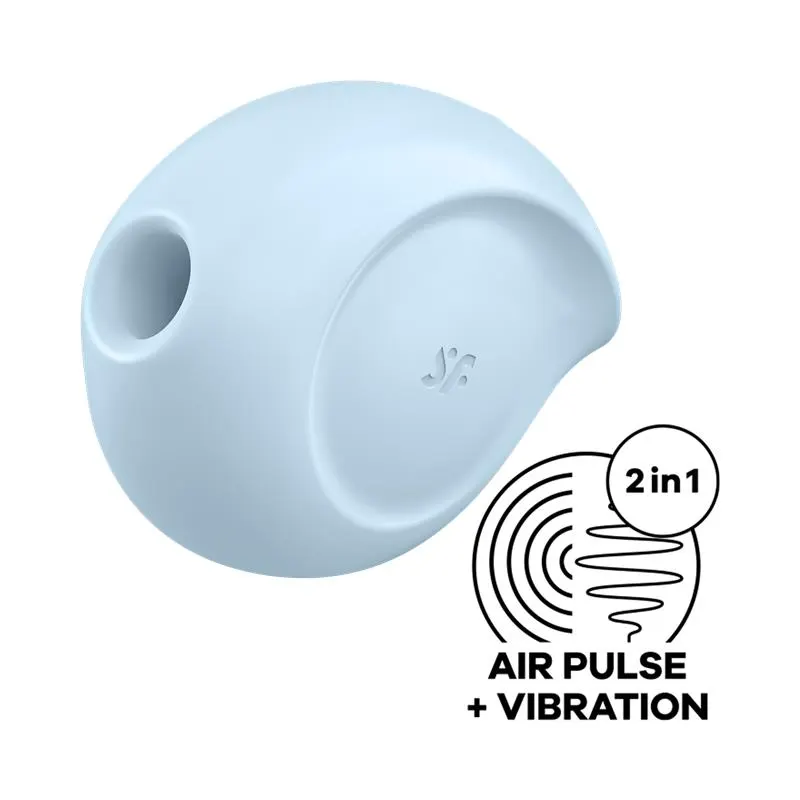 Sugar Rush Succionador de Clítoris y Vibración Azul · SATISFYER · Estimuladores de Clítoris